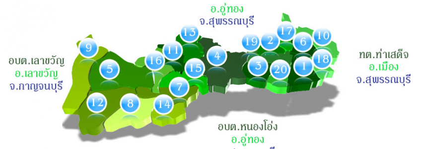 แผนที่ตำบลดอนคา